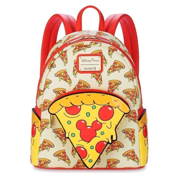 Mickey Pizza Loungefly Backpack - Picture 1 of 8